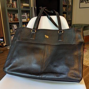 Emma Fox leather work tote